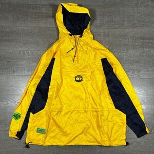 Tigger Sports Yellow Weatherproof Anorak Windbreaker Jacket Disney Store XL